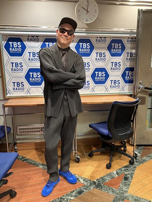 宇多丸(RHYMESTER)/2026年4月、TBSラジオのスタジオにて